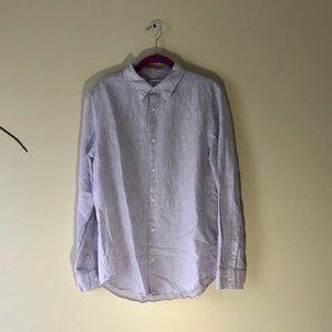 Calvin Klein Lavender Button Down